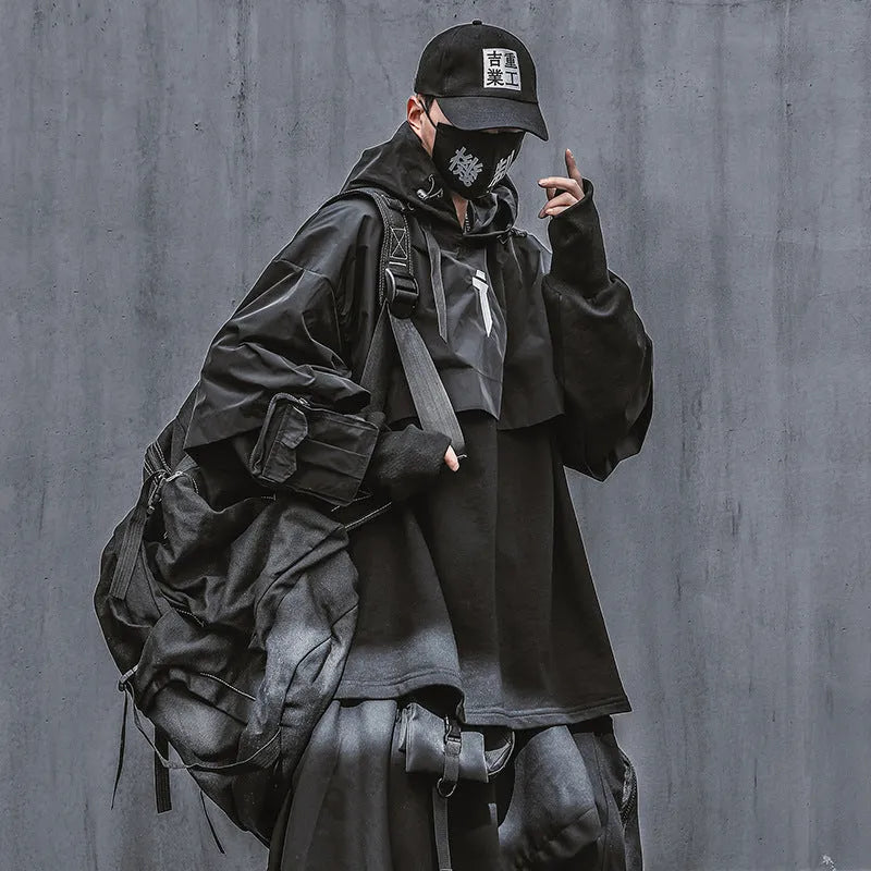 Heavy Industry Shawl Casual Hooded Sweater - Bellarte Enchanté Heavy Industry Shawl Casual Hooded Sweater